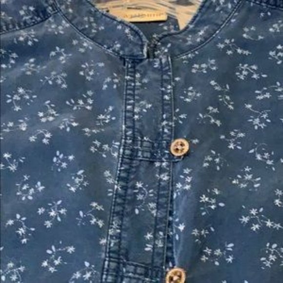 Travelsmith tenel blouse M - Picture 2 of 5